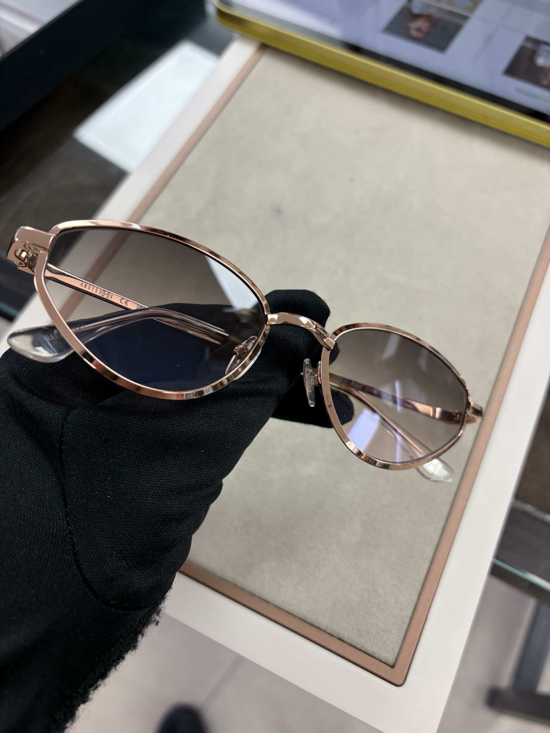 Verres de lunettes